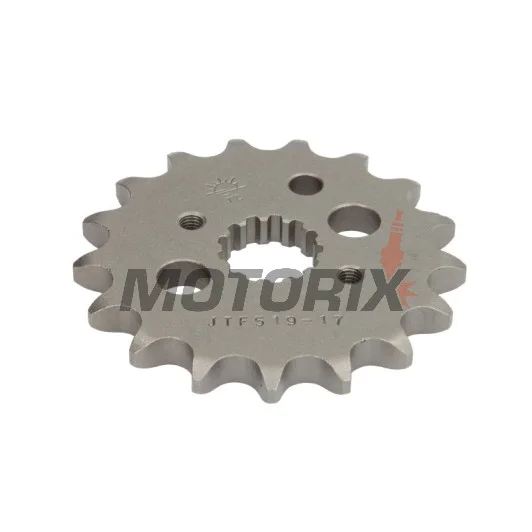 Přední pastorek -JT- JTF519,17, 17 zubů, Kawasaki VN 800 1995-2006, ZX 600 1993-2002, ZX-9R 900 1994-2001, ZXR 750 1989-1995, ZZR 500 1990-1996, ZZR 600 1990-2004, Yamaha FZR 400 1988, 1990-1995