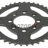 Zadní rozeta -JT- JTR801,39, 39 zubů, ocelový, Kawasaki AE 50 1982-1983, AE 80 1981-1983, AR 50 1981-1983, AR 80 1982-1983, KLX 110 2002-2020, Z 125 2019-2020, Suzuki DR-Z 110 2003-2005, FM 50 1980-1998, FR 70 1975-1987, GT 50 1977-1980