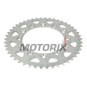 Zadní rozeta -JT- JTR245/2,46, 46 zubů, ocelový, Gilera RC 600 1989-1992, Honda CB 250 1982-1984, 1996-2001, NSR 250 1986-1987, NX 250 1988-1990, VTR 250 1998, 2009-2012, VTZ 250 1988, XL 350 1984-1987, XL 500 1979-1981, XL 600 1983-1987