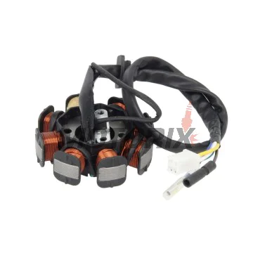 Stator (hvězda) -ATHENA- Adly Cat 125 1998-2002, Buffalo Big Panther 125 2007, MZ/MUZ Moskito 125 2001-2004, Peugeot Sum up 125 2008-2011, Rex Imola 125 2011-2017, Milano 125 2011-2017, Monaco 125 2011-2017