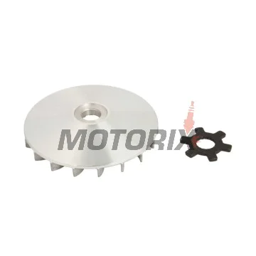 Polořemenice -MOTORIX- ventilátor variátoru, Minarelli - Yamaha Aerox, BWs, Malaguti F12