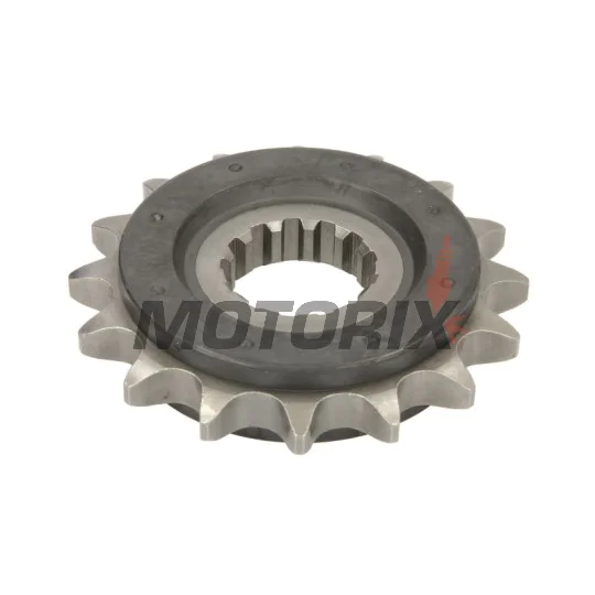 Přední pastorek -JT- JTF579,16RB, 16 zubů, s gumový tlumič, Yamaha FJ 1100 1984-1985, FJ 1200 1986-1996, FZ1 1000 2006-2015, FZS 1000 2001-2005, MT-01 1670 2004-2011, RD 500 1984-1987, RZ 500 1984, XJR 1200 1995-1998, XJR 1300 1998-2017