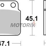 Brzdové destičky -BREMBO- 07SU29SD, Arctic Cat DVX 400, Kawasaki KFX 400, Suzuki LT/LT-Z/LT-R 250-500