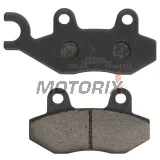 Brzdové destičky -FERODO- FDB2087EF, Honda CBF/NSR/VT Shadow/XL Varadero 75-250 1992-2013; Keeway Speed 125/150 2006; Kawasaki Eliminator/KLX/KVF/KX/Z 65-400 1997-2020; Kymco Agility/Dink/Grand Dink/Like/Movie/Pulsar/Quannon/Super9/Yager/Zing 50-250 1997-