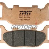 Brzdové destičky -TRW- MCB666SV, Italjet Jupiter 125/150/250, Linhai Main Street 300 & Monarch 125/150, Yamaha FZ6 Fazer, MT-03 660, TDR/TZR 125, XJ/XJ6 Diversion, Tmax, Virago, Drag Star, Midnight Star