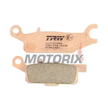 Brzdové destičky -TRW- MCB804SI, Yamaha YFM Grizzly 550F/700/700F 4x4 EPS - 2006-2018
