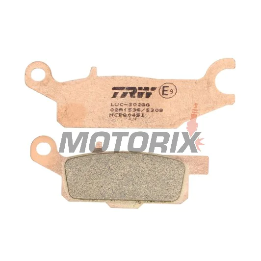 Brzdové destičky -TRW- MCB804SI, Yamaha YFM Grizzly 550F/700/700F 4x4 EPS - 2006-2018
