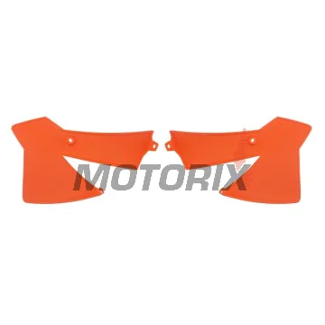 Přední boční plasty -POLISPORT- oranžové, KTM SX 65 2002-2008