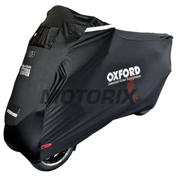 Plachta na tříkolový skútr -OXFORD- Protex Stretch venkovní, černé, MP3