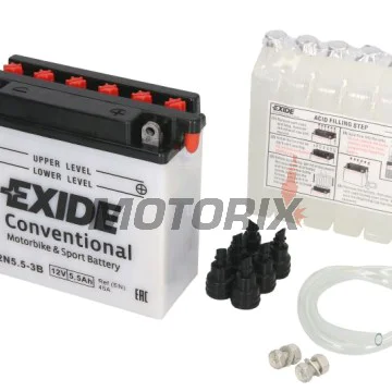 Akumulátor -EXIDE- 12N5.5-3B, 6Ah 12V