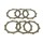Sada spojkových lamel -TRW- MCC107-6, Honda CBF 250 2004-2006, Honda CR 125R 1984-1985, Honda NX 250 1988-1995, Honda TRX 300EX 1993-2010, Honda XR 250R 1986-1997, Moto Roma Geko 300 Quad 2004-2006