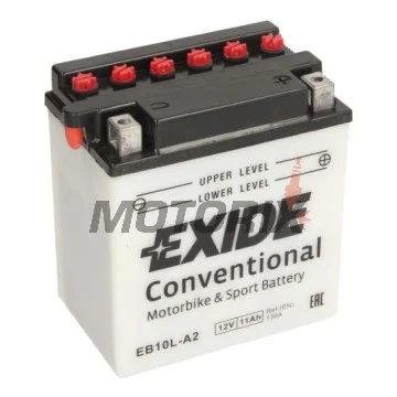 Akumulátor -EXIDE- YB10L-A2, 11Ah 12V