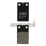 Brzdové destičky -TRW- MCB564, Benelli Devil/Spring 50-80 (1992-1995), Beta Alp/Four/TR 50-250 (1986-1991), Fantic Trial 50-303 (1985-1987), Malaguti CR1, F12 Phantom, F15 Firefox, Fifty, Dune, RCX-W, RGT, Sahib 50 (1983-2001), Montesa Cota/MKS 50-315 (19