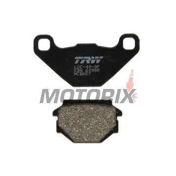 Brzdové destičky -TRW- MCB657, Aprilia ETX/MX/Pegaso/RX/SX/Tuareg 125-650, Beta Alp/Euro/Jonathan/M4, Buell M2/S1/S3 1200, Cagiva N90/WMX 50, Fantic Big Wheel/Grinta/Leader, Garelli Big Wheel/Bip Racing, Gas Gas Enducross 125TT, Gilera Eaglet 50, Husqvarn
