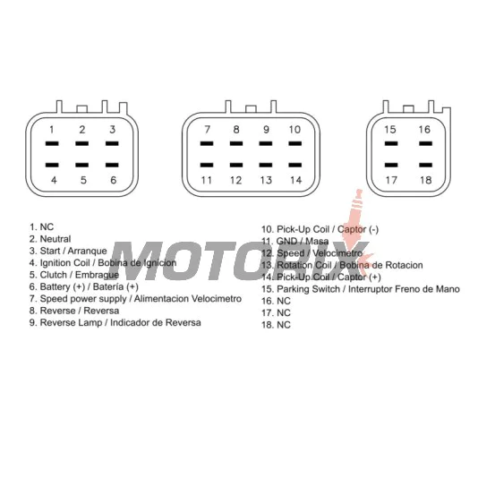CDI -DZE- YAMAHA YFM 660 2001-2001