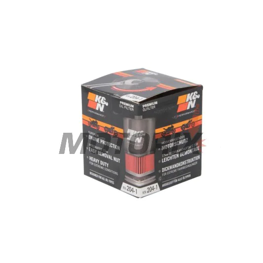 Olejový filtr -K&N- KN-204, s 17mm matice pro snadné povolení