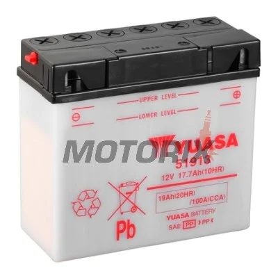 Akumulátor -YUASA- 51913, 19Ah 12V