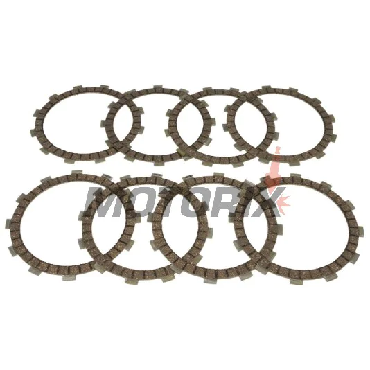 Sada spojkových lamel -TRW- MCC208-8, Kawasaki GPZ/ZXR/ZX-7R/ZX-9R, KLR 650, KX 250, VN Vulcan 750-900, W 650/800, Z 750, Suzuki RM 250 (1976-2017)