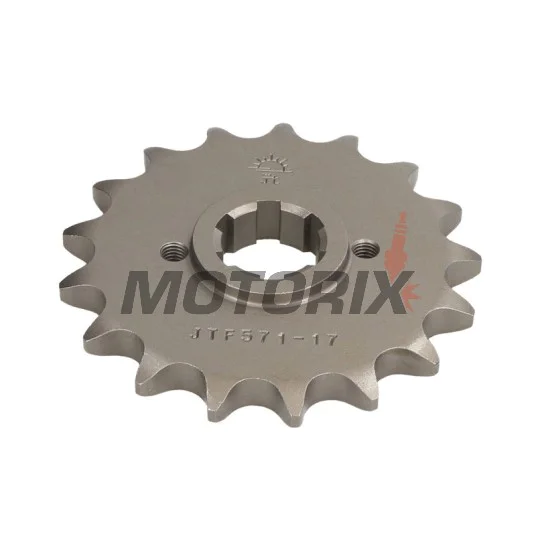 Přední pastorek -JT- JTF571,17, 17 zubů, Yamaha FJ 600 1984-1985, FZ 600 1986-1989, XJ 400 1982, XJ 550 1981-1985, XJ 600 1984-1991, XS 250/400 1982, YX 600 1986-1990