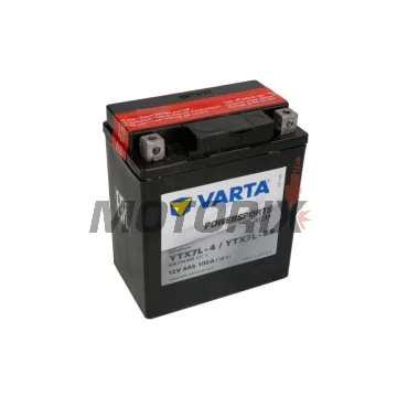 Akumulátor -VARTA- YTX7L-BS, 6Ah 12V