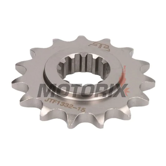 Přední pastorek -JT- JTF1332,15, 15 zubů, Honda CB 1000 2018-2020, CB 400 1991, CB 500 1994-2003, CB 750 1991-2003, CB-1 400 1989-1991, GB 500 1989-1990, NTV 650 1988-1991, RVF 750 1994-1998, VFR 800 2014-2017, VT 600 1990-2000