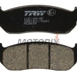Brzdové destičky -TRW- MCB699, Yamaha VP X-City 250, YP Majesty 250, X-Max 125/250/400 ABS & Sport (1998-2017)