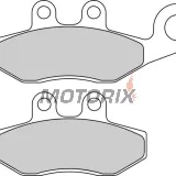 Brzdové destičky -FERODO- FDB2186EF, Piaggio Beverly 125-350 (2006-2017), MP3 125-500 (2006-2016), X10 125-500 (2012-2015), X7 125-300 (2007-2014), X8 400 (2006-2008), X9 125-250 (2005-2008)