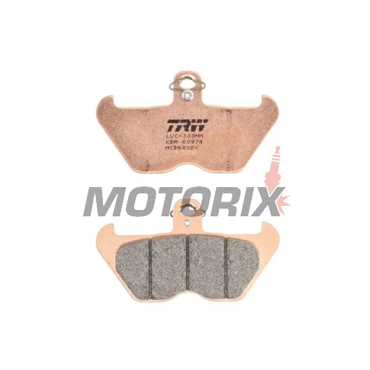 Brzdové destičky -TRW- MCB680SV, Beta Evo/Minicross/Minitrial 50-300 2T/4T, BMW K/K1 1000-1200LT/RS, BMW R 850/1100/1150GS/RT/RS/S/C (1988-2005)