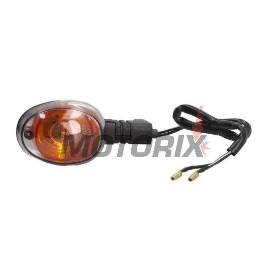 Blinkr -VICMA- zadní pravý/přední levý, Buell XB 900/990/1000/1200, CPI Oliver/Popcorn 25/50/125, Derbi GPR/Senda 50, MBK Booster 50, Rieju RS/SMX/Spike 50/125, Yamaha BW’S 50 1994-2016
