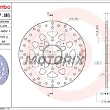 Brzdový kotouč -BREMBO- 68B407M6, Honda CB 1000R (2008-2024) + Honda VFR 750F/800 (1986-2017)