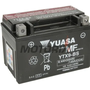 Akumulátor -YUASA- YTX9-BS, 8Ah 12V