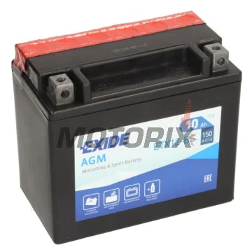 Akumulátor -EXIDE- YTX12-BS, 10Ah 12V