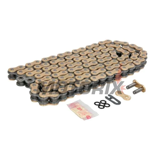Řetěz -DID- 520VX3G&B-116FB, velikost 520, 116 článků, zesílený, zlatá/černá