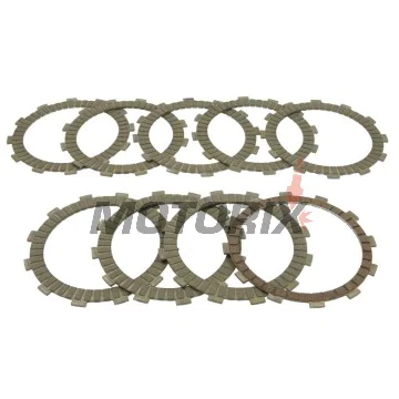 Sada spojkových lamel -TRW- MCC344-9, Cagiva Navigator 1000 (2000-2005), Raptor/X-Tra Raptor 1000 (2000-2005); MV Agusta Brutale 910S (2005-2007), F4 1000S (2004-2007); Suzuki TL1000S (1999-2000)