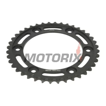 Zadní rozeta -JT- JTR1306,40ZBK, 40 zubů, černý zinek, ocelový, Honda CBR 1000 2004-2016, CBR 900 2000-2003, RVT 1000 2000-2006, VTR 1000 2000-2006