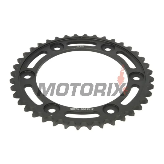 Zadní rozeta -JT- JTR1306,40ZBK, 40 zubů, černý zinek, ocelový, Honda CBR 1000 2004-2016, CBR 900 2000-2003, RVT 1000 2000-2006, VTR 1000 2000-2006