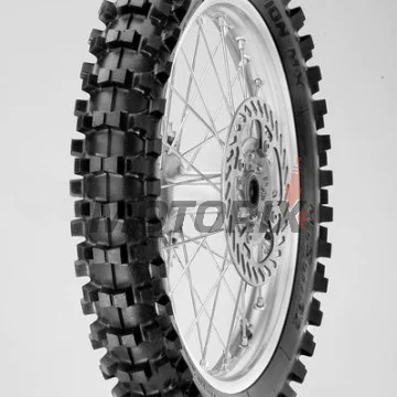Zadní off-road pneumatika -PIRELLI MOTOR- 90/100-14, SCORPION MX, střední měkká 32 MINI