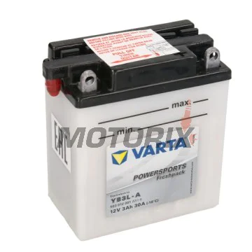 Akumulátor -VARTA- YB3L-A, 3Ah 12V