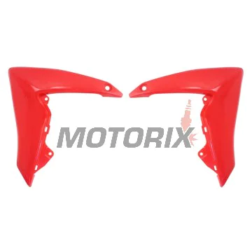 Přední boční plasty -POLISPORT- červené, HONDA CRF 110 2013-2018