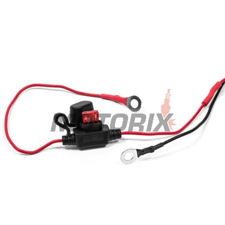 USB adaptér -4 RIDE- 12V, 2xUSB (3.1A), 2 pinů, s držák pro řídítka 22mm - univerzální