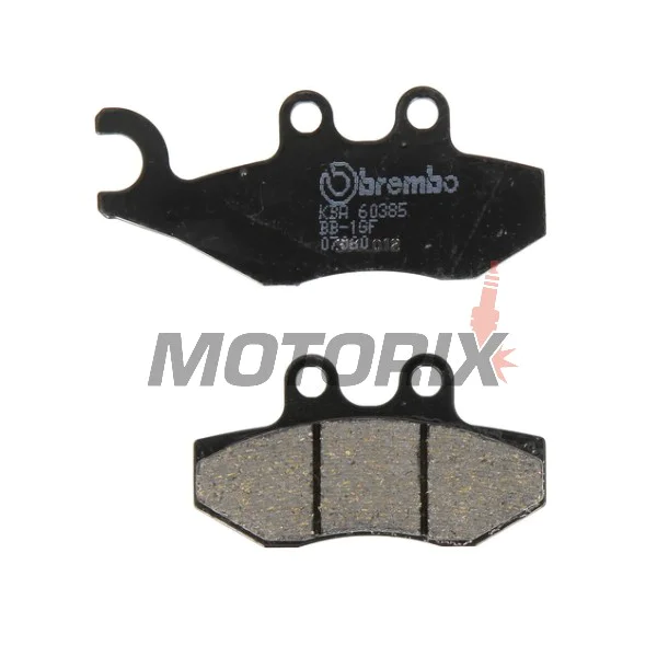 Brzdové destičky -BREMBO- 07060, Piaggio/Vespa Beverly, MP3, X-Evo, X7, X8, X9, X10 (2004-2014)