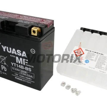 Akumulátor -YUASA- YT14B-BS, 13Ah 12V