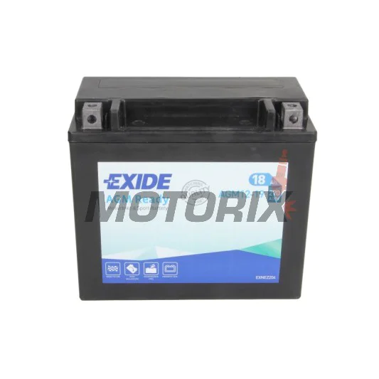 Akumulátor -EXIDE- YTX20HL-BS READY, 18Ah 12V