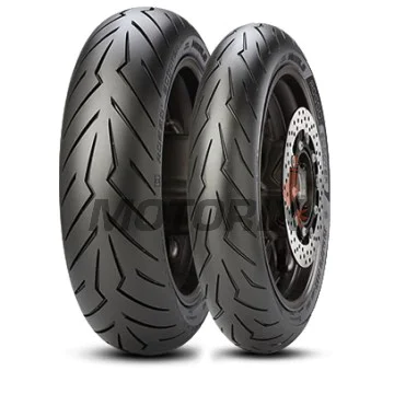 Zadní pneumatika na skútr -PIRELLI MOTOR- 150/70-13, DIABLO ROSSO SCOOTER