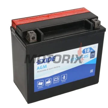 Akumulátor -EXIDE- YTX20H-BS, 18Ah 12V