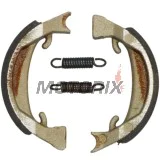 Brzdové čelisti -TRW- MCS828, 80x18mm, Honda PF, PX; KTM Adventure, SX, Mini Adventure, Junior, Senior; Peugeot 103, 104, 105, ASV; Puch GTL, Maxi, Monza