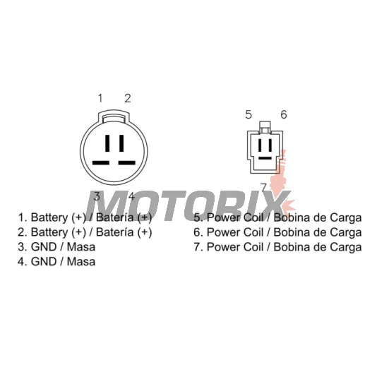 Regulátor dobíjení -DZE- regulátor dobíjení, 12V, 35A, HONDA XRV 750 1992-1992
