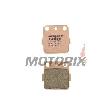 Brzdové destičky -TRW- MCB538SI, Honda ATC200/250R/350X, TRX250X/250EX/300EX/400EX Kawasaki KFX400/450R, KH100, KSF250 Mojave, KX80/85, KXF/XT Tecate 250 Suzuki RM65/125 (1978-2011)