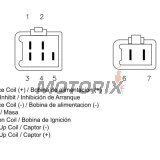 CDI -DZE- KAWASAKI KLR 250/600 1985-2005
