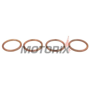 Těsnění výfuku -WINDEROSA- Honda GL 1000 1974-1979, Honda GL 1100 1980-1983, Honda GL 1200 1984-1987